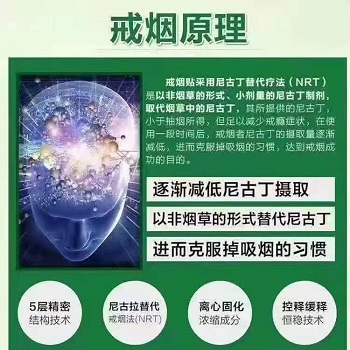针肽麟戒烟控烟保健贴